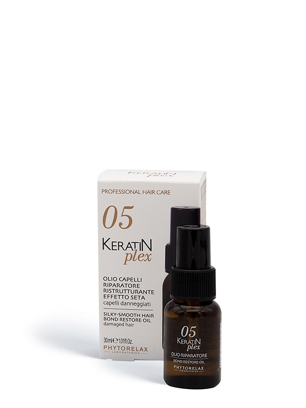 Phytorelax Laboratories Keratin Plex Silky-Smooth Hair Bond Restore Oil